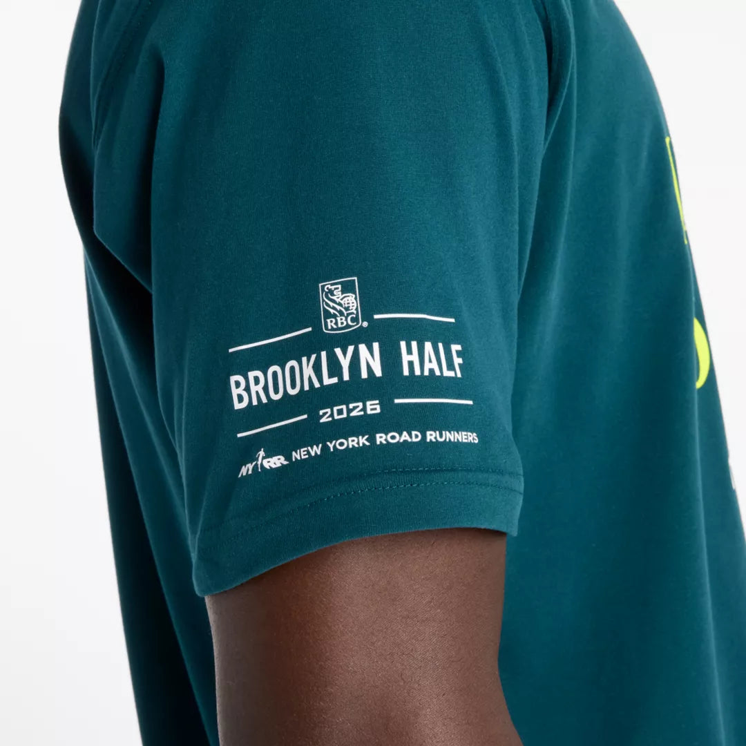 New Balance RBC Brooklyn Half Men's Graphic T-Shirt - Long Run