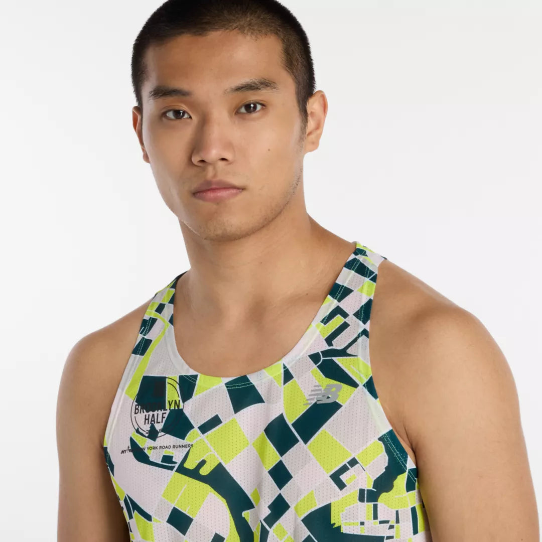New Balance RBC Brooklyn Half Printed RC Essential Singlet
