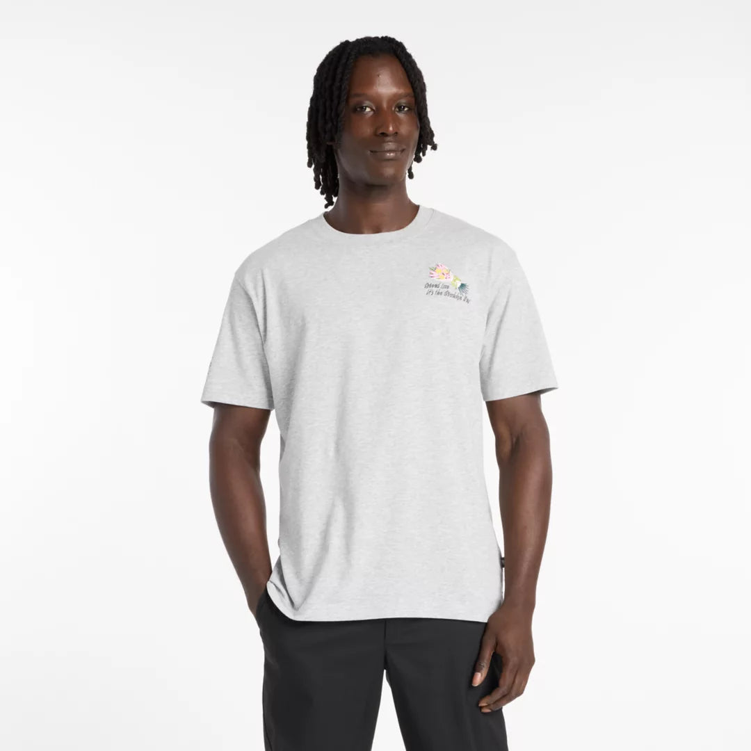 New Balance RBC Brooklyn Half Men's Graphic T-Shirt - Flowers