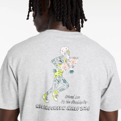 New Balance RBC Brooklyn Half Men's Graphic T-Shirt - Flowers