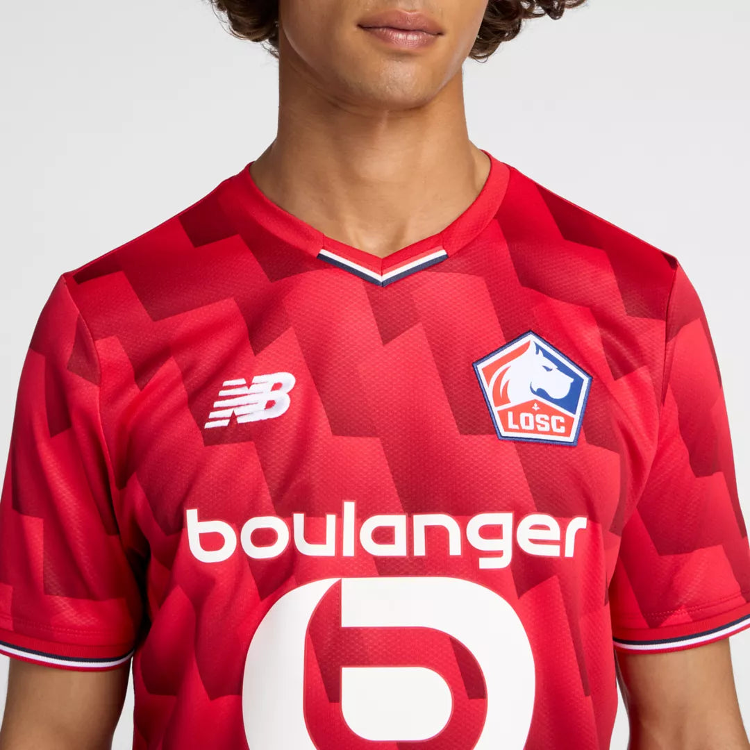 New Balance Lille LOSC Home Short Sleeve Jersey