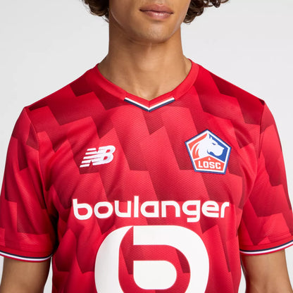 New Balance Lille LOSC Home Short Sleeve Jersey