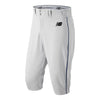 WHITE with NAVY