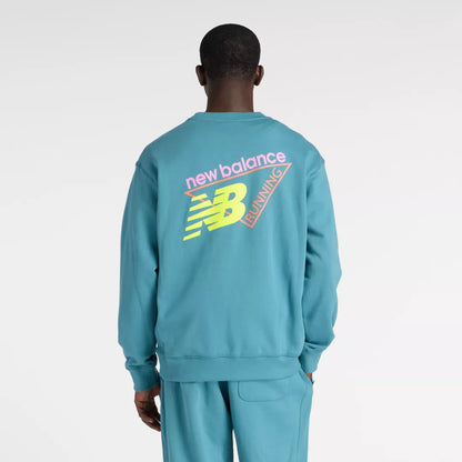 New Balance Classic Tri-Logo French Terry Crew