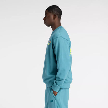 New Balance Classic Tri-Logo French Terry Crew