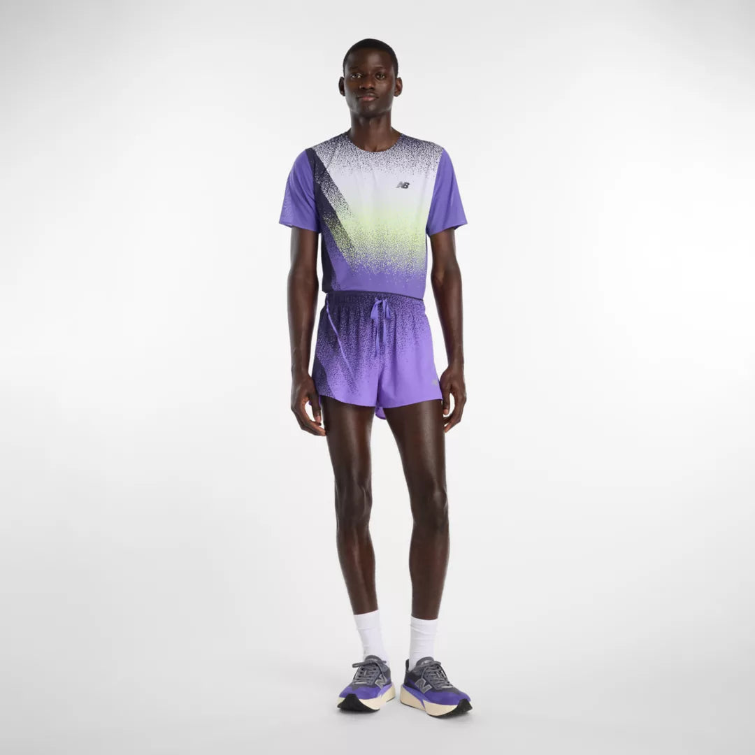 New Balance RC Ultra Light Printed Short 3"
