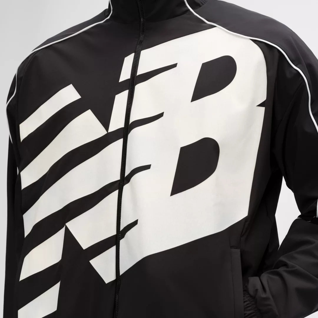 New Balance Basketball Oversized Print Woven Jacket