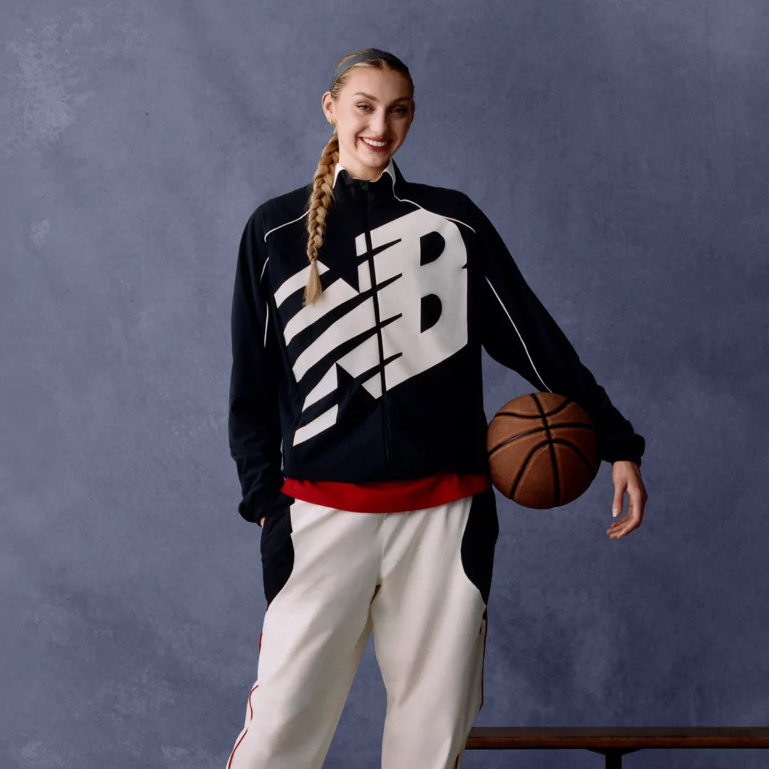New Balance Basketball Oversized Print Woven Jacket
