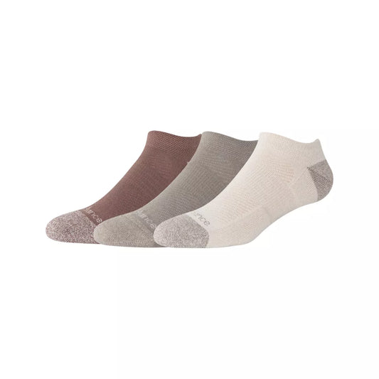 New Balance Active  No Show Socks 3 Pack