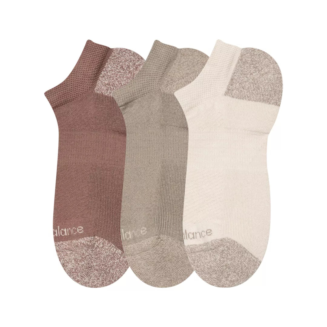 New Balance Active  No Show Socks 3 Pack