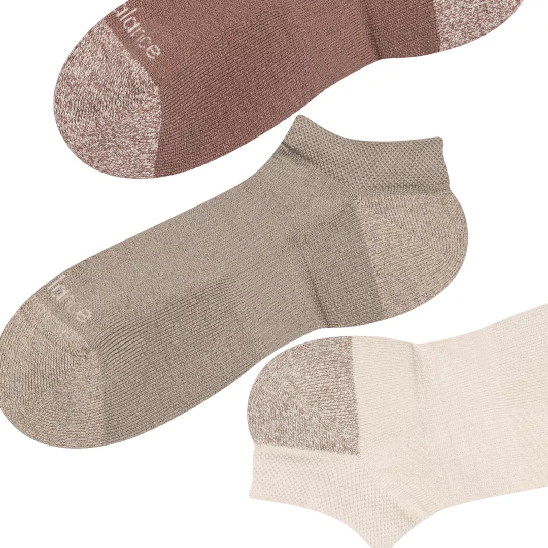 New Balance Active  No Show Socks 3 Pack