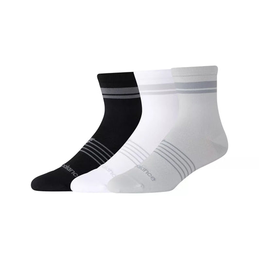 New Balance Pro Running QTR Socks 3 Pack