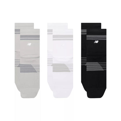 New Balance Pro Running QTR Socks 3 Pack