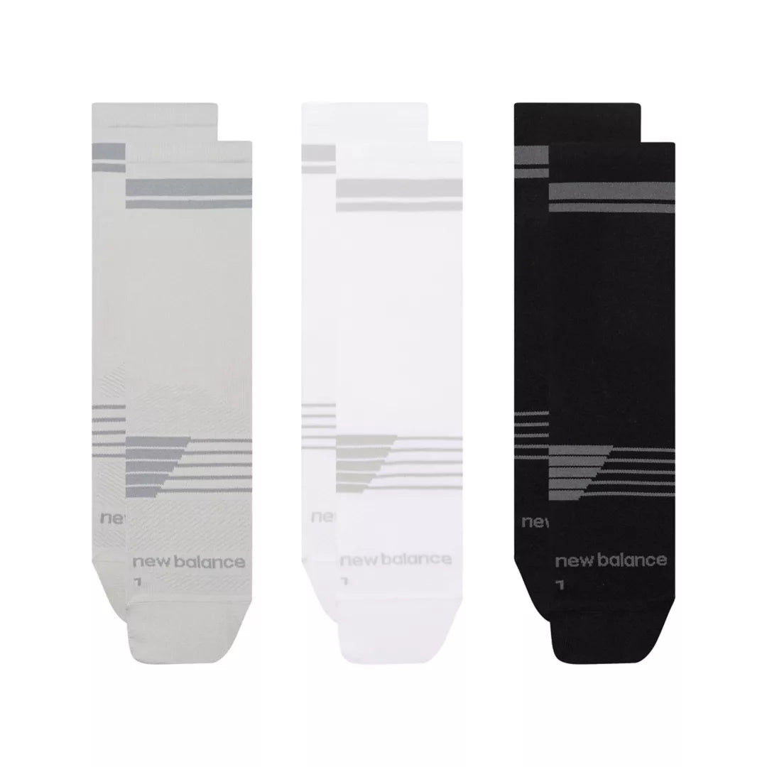 New Balance Pro Run Crew Socks 3 Pack