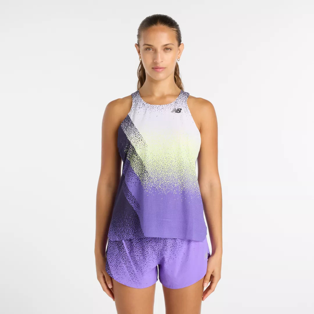 New Balance Race Day Ultra Light Printed Singlet