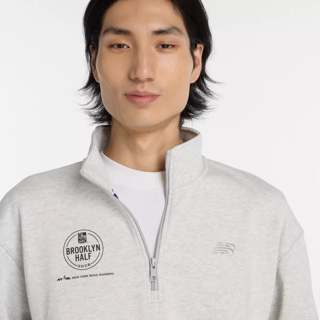 New Balance RBC Brooklyn Half Athletics Fleece 1/2 Zip