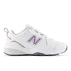 NB WHITE with CANDIED VIOLET and NEPTUNE GREY