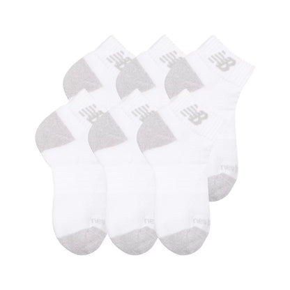 New Balance Youth Active Low Cut Socks 6 Pack