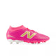 PINK HEAT with METALLIC GOLD and PINK SATIN