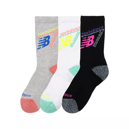 New Balance Youth Lifestyle Graphic Crew 3 Pack