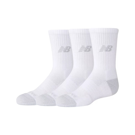 New Balance Youth Active Crew Socks 3 Pack