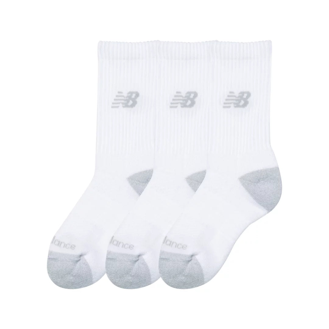 New Balance Youth Active Crew Socks 3 Pack