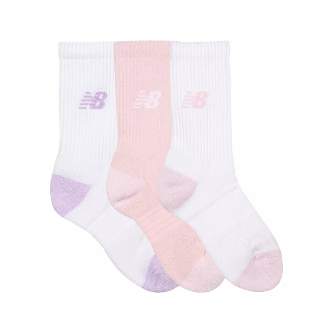 New Balance Youth Active Crew Socks 3 Pack