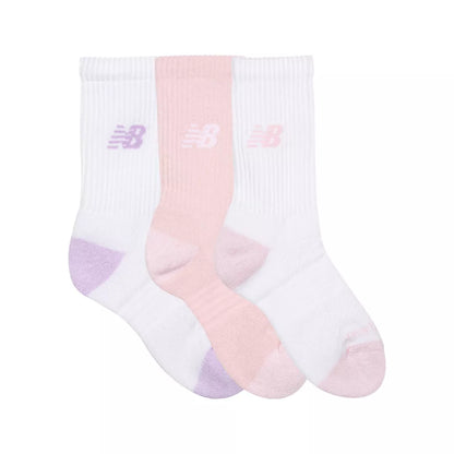 New Balance Youth Active Crew Socks 3 Pack