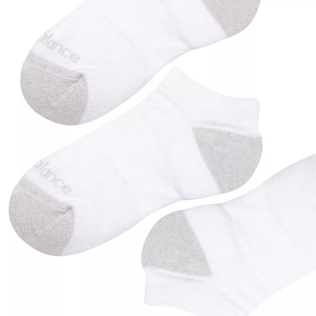 New Balance Youth Active No Show Socks 3 Pack