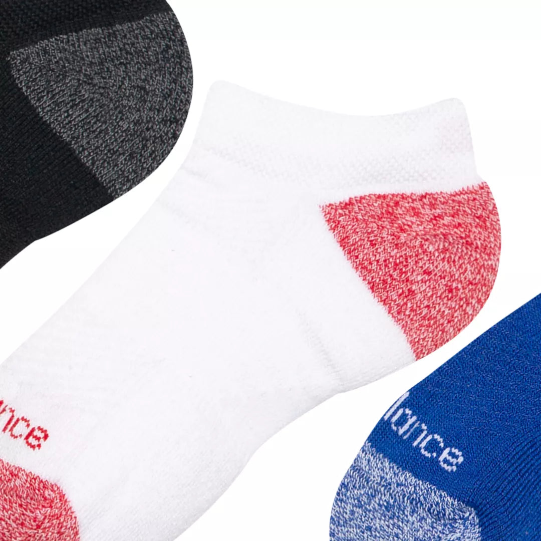 New Balance Youth Active No Show Socks 3 Pack