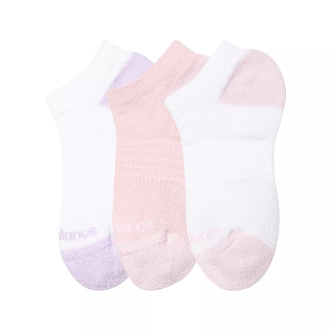 New Balance Youth Active No Show Socks 3 Pack