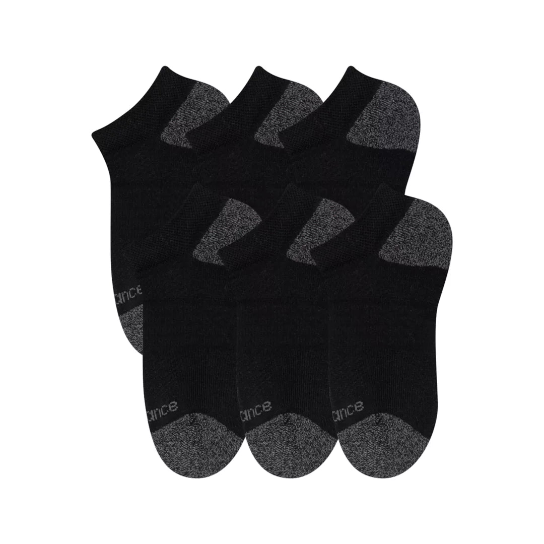 New Balance Youth Active No Show Socks 6 Pack