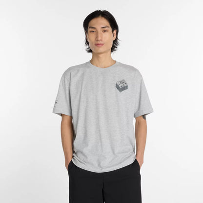 New Balance RBC Brooklyn Half Men's Graphic T-Shirt - Newspaper