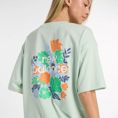 New Balance Flower Oversize T-Shirt