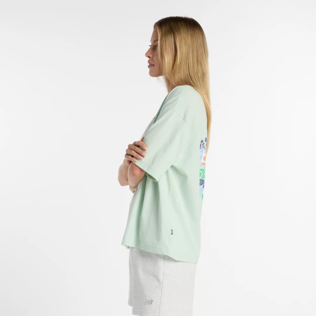 New Balance Flower Oversize T-Shirt