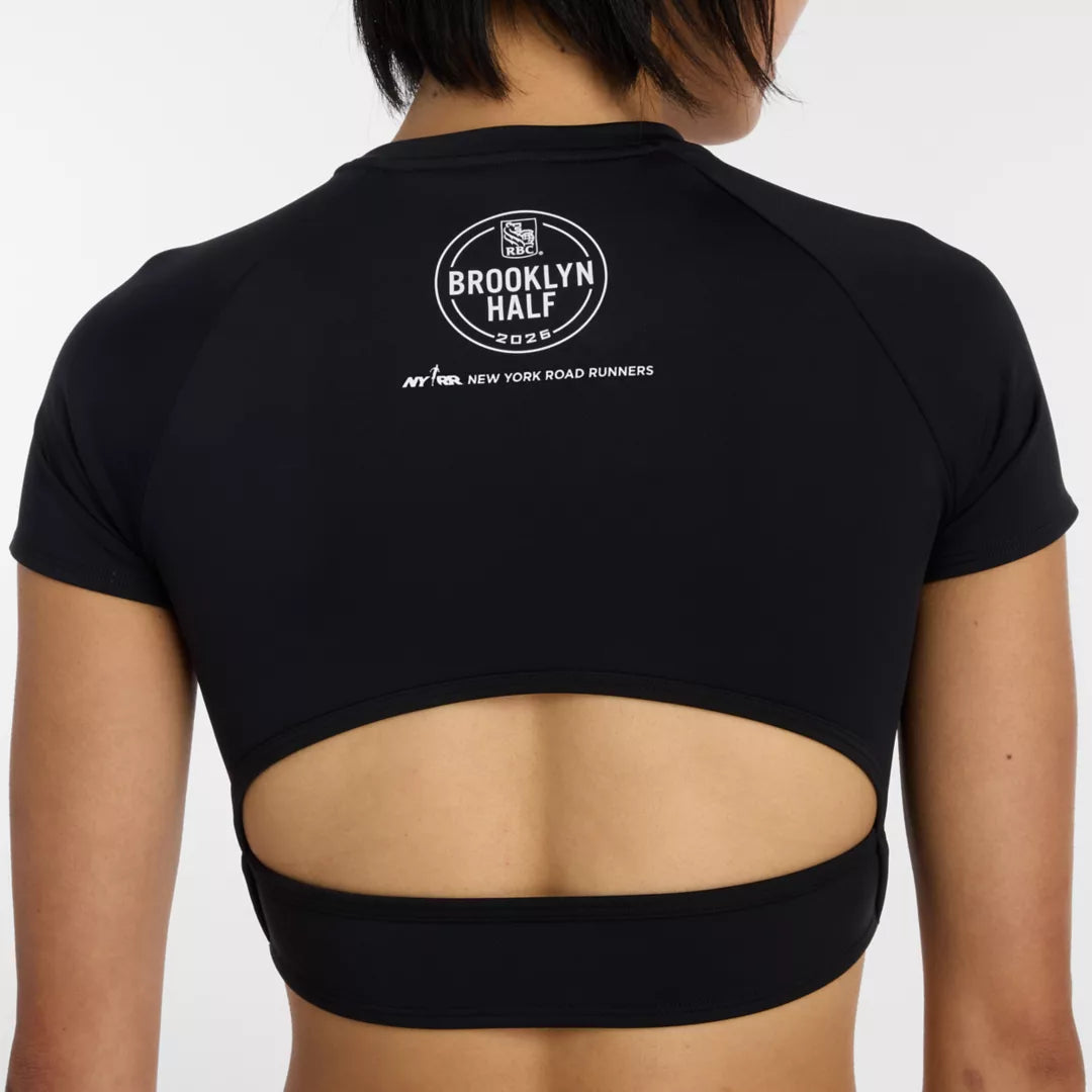 New Balance RBC Brooklyn Half Fast Days Fitted Crop T-Shirt