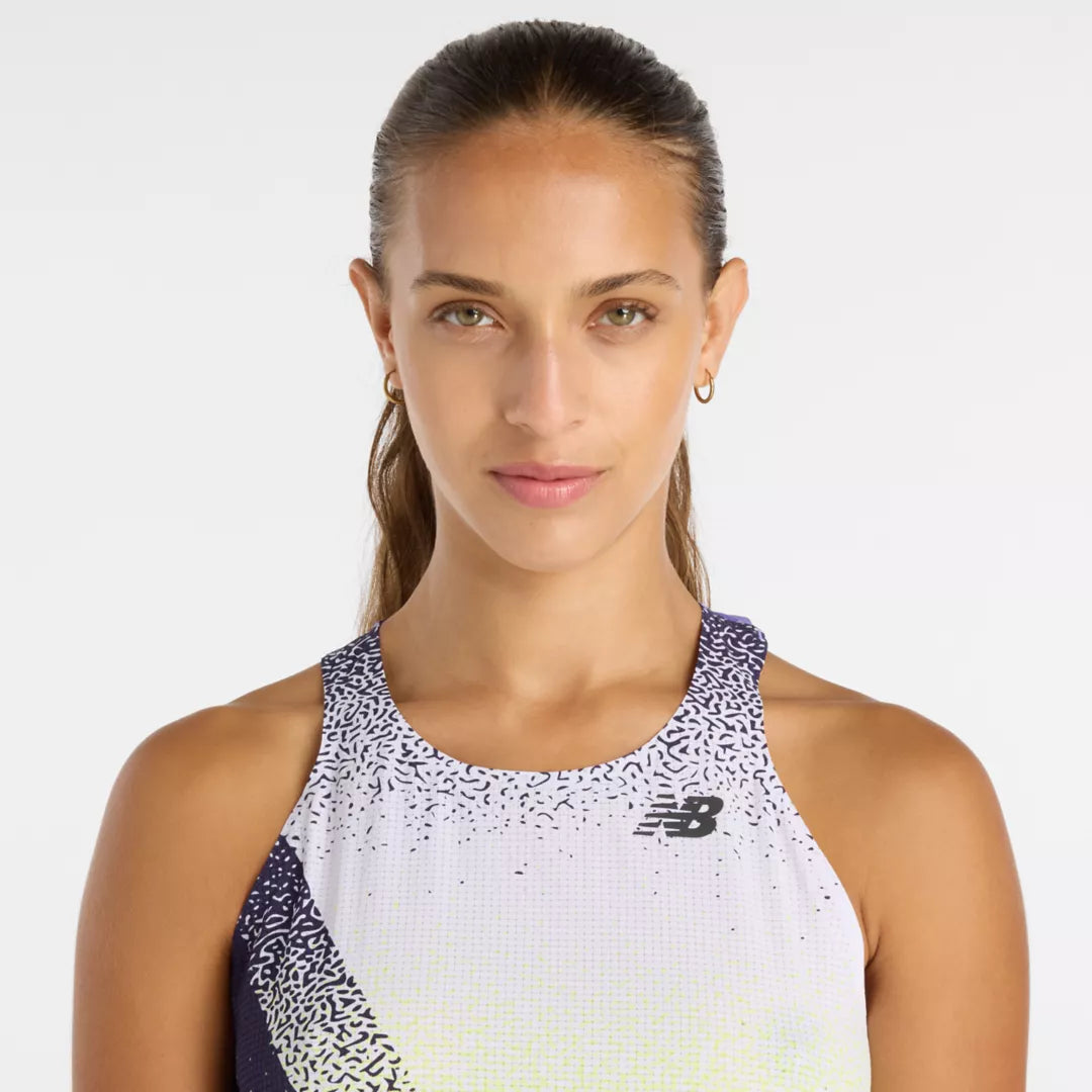 New Balance Race Day Ultra Light Printed Singlet