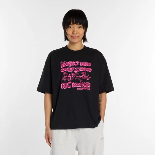 New Balance RBC Brooklyn Half Graphic Oversized T-Shirt