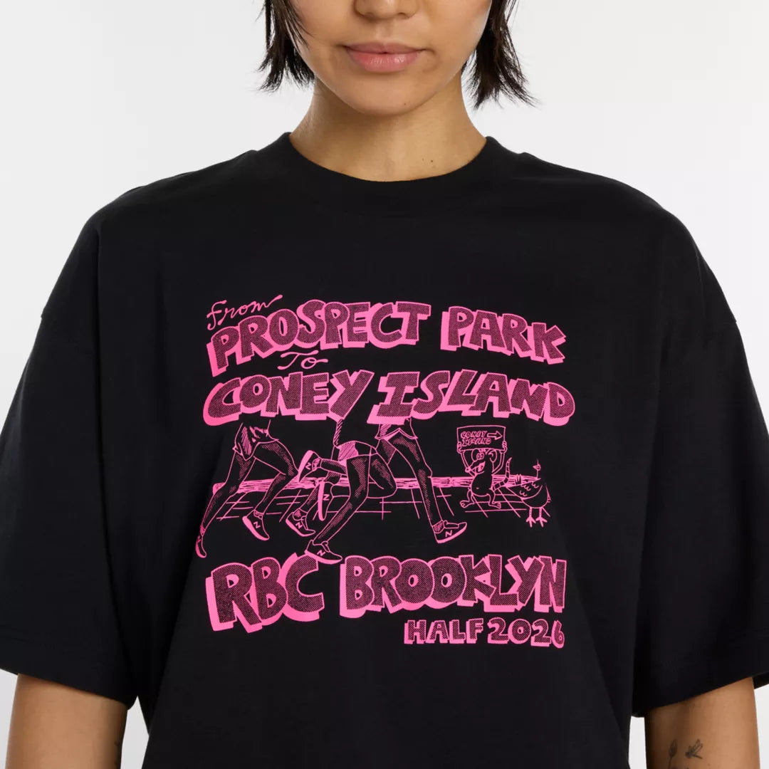 New Balance RBC Brooklyn Half Graphic Oversized T-Shirt