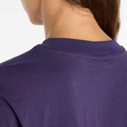 New Balance Athletics Premium Chest Logo Cropped T-Shirt