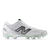 White with Black and Silver Metallic