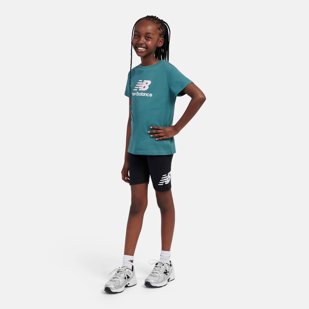 New Balance Stacked Logo Cycle Short