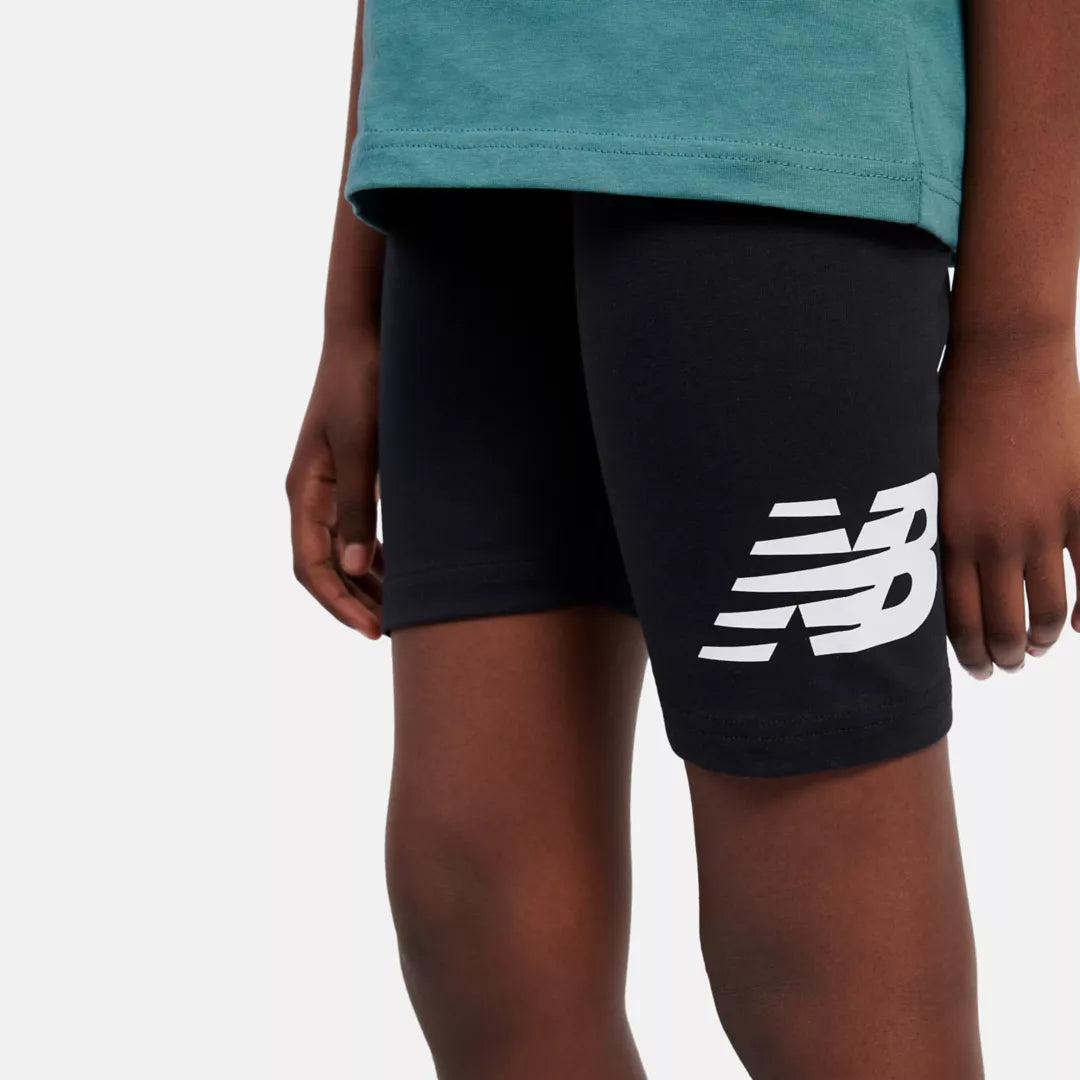 New Balance Stacked Logo Cycle Short