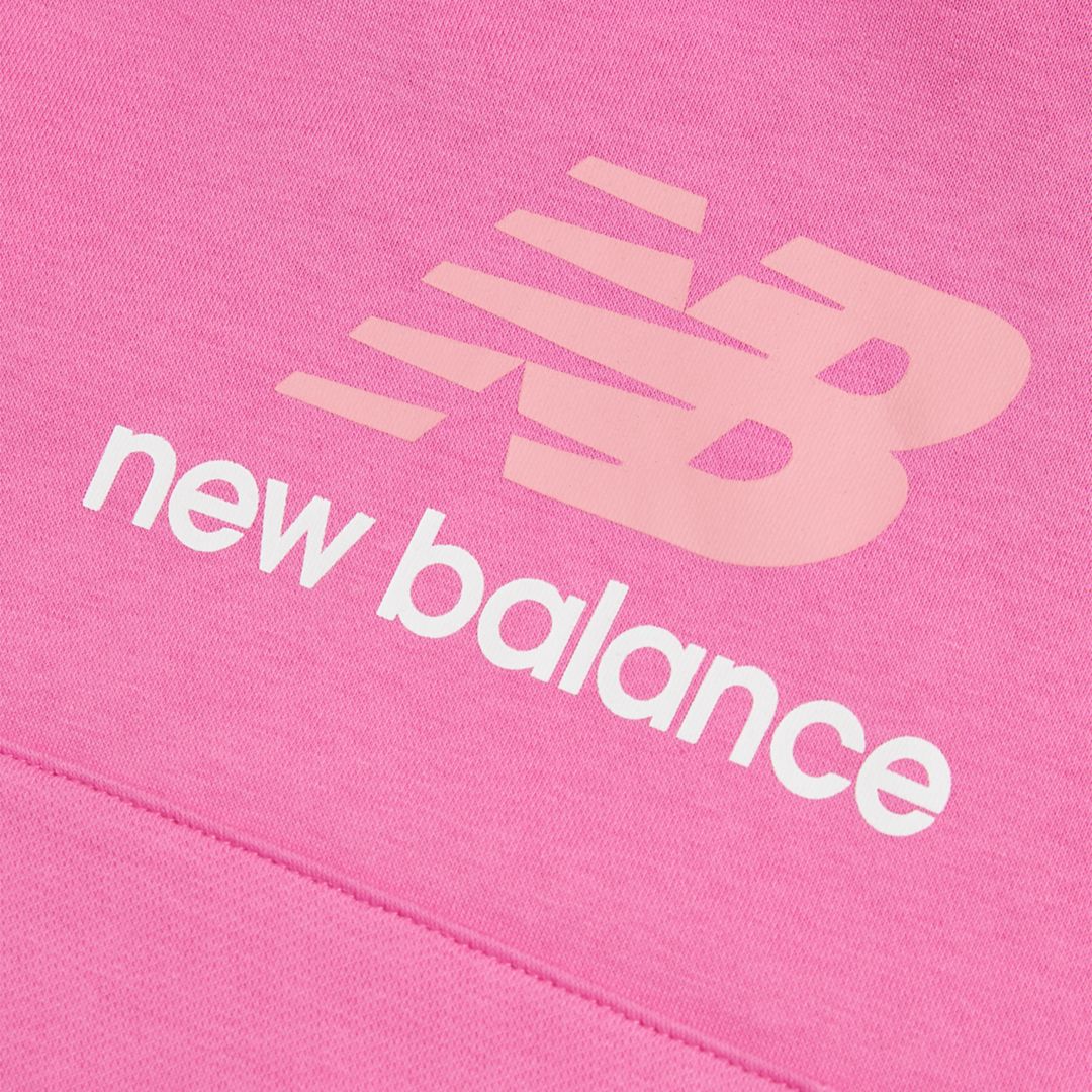 New Balance BB Stacked Logo Hoodie