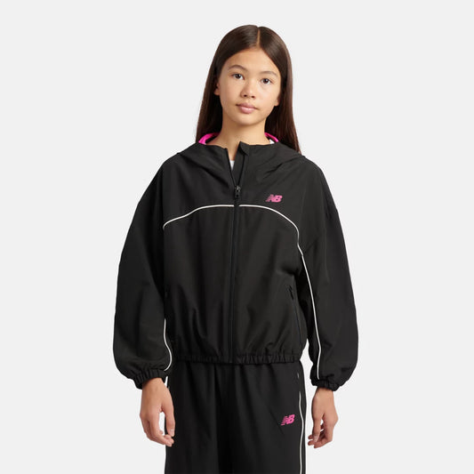 New Balance Contrast Piping Track Jacket