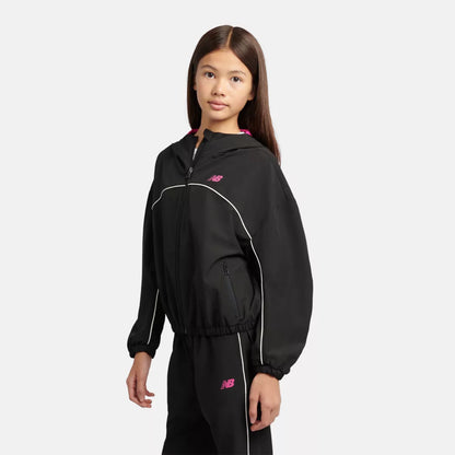 New Balance Contrast Piping Track Jacket