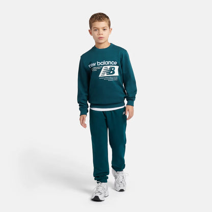New Balance Athletics Relaxed Player Graphic French Terry Crew