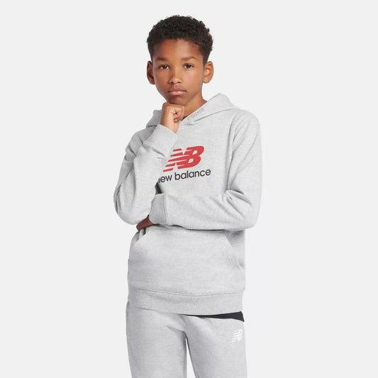 New Balance French Terry Stacked Logo Hoodie