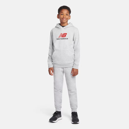 New Balance French Terry Stacked Logo Hoodie