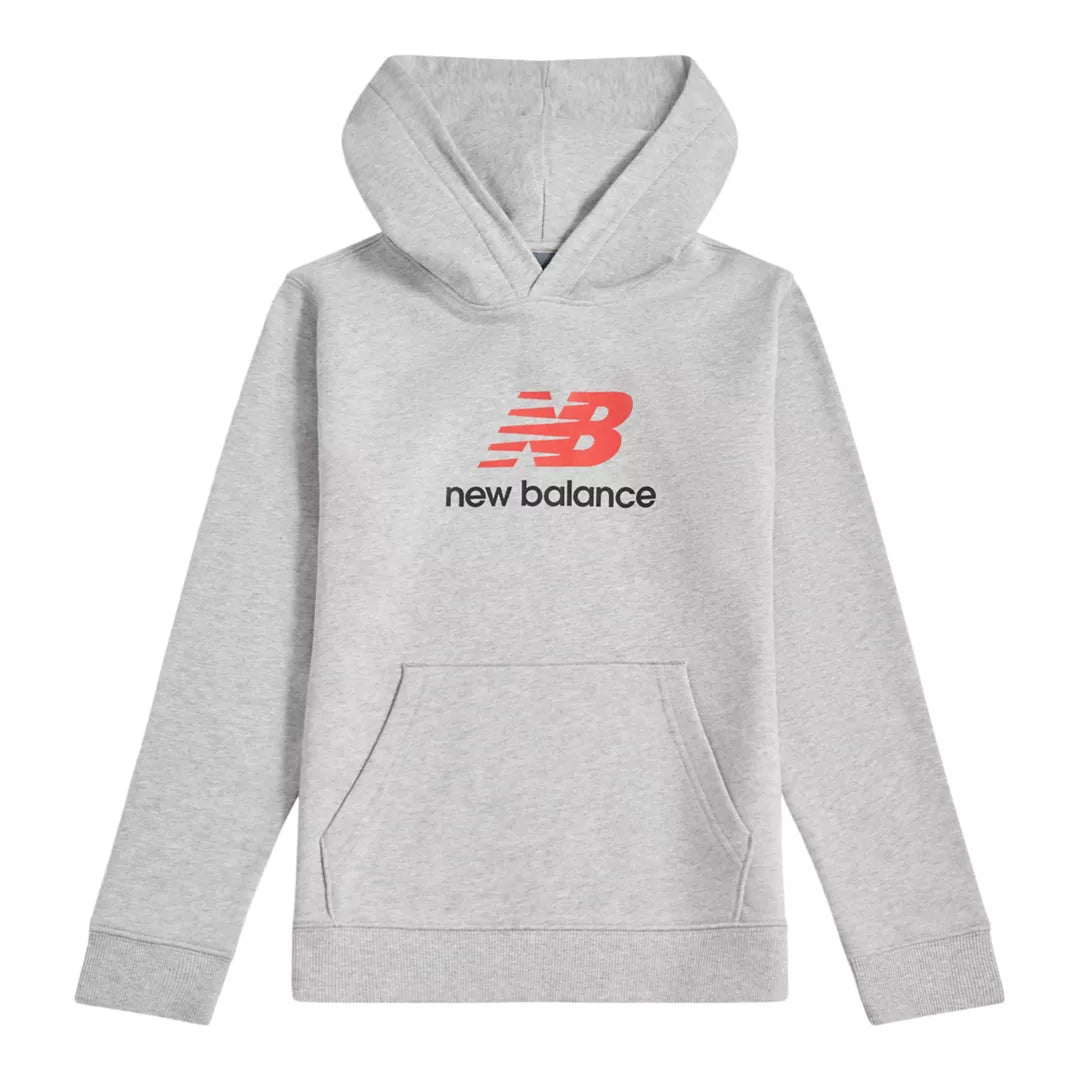 New Balance French Terry Stacked Logo Hoodie